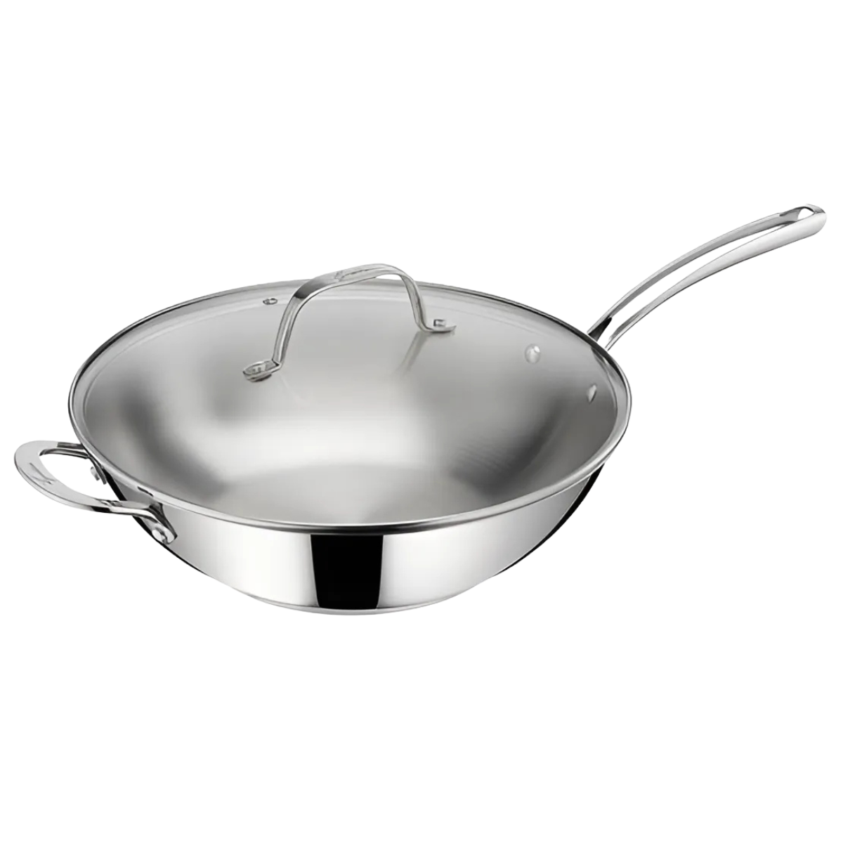 TEFAL EVELIAWOK32 POELE WOK 32+CV STAINLESS
